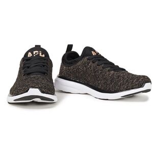APL- TechLoom Phantom- Black with Gold Sparkle, Size 8